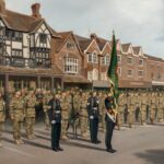 'Coming Home' detail by Military Artist Stuart Brown