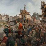 'Coming Home' detail by Military Artist Stuart Brown