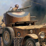 'Habbaniya, 2Nd May 1941' detail by Military Artist Stuart Brown