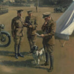'The Longest Camp' detail by Military Artist Stuart Brown