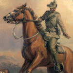 'Urgent For Capetown' detail by Military Artist Stuart Brown