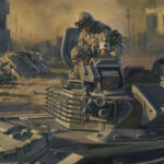 'Private Michelle Norris Mc' detail by Military Artist Stuart Brown