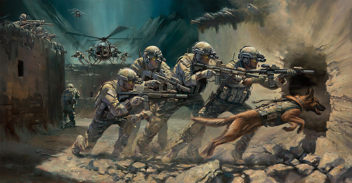 Into the Breach. 75th Ranger Regiment by Stuart Brown.