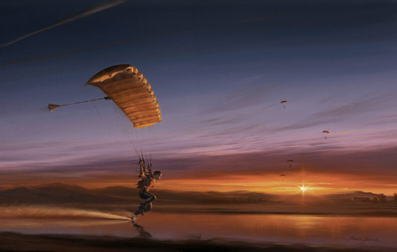 Sunset Swoop by Stuart Brown
