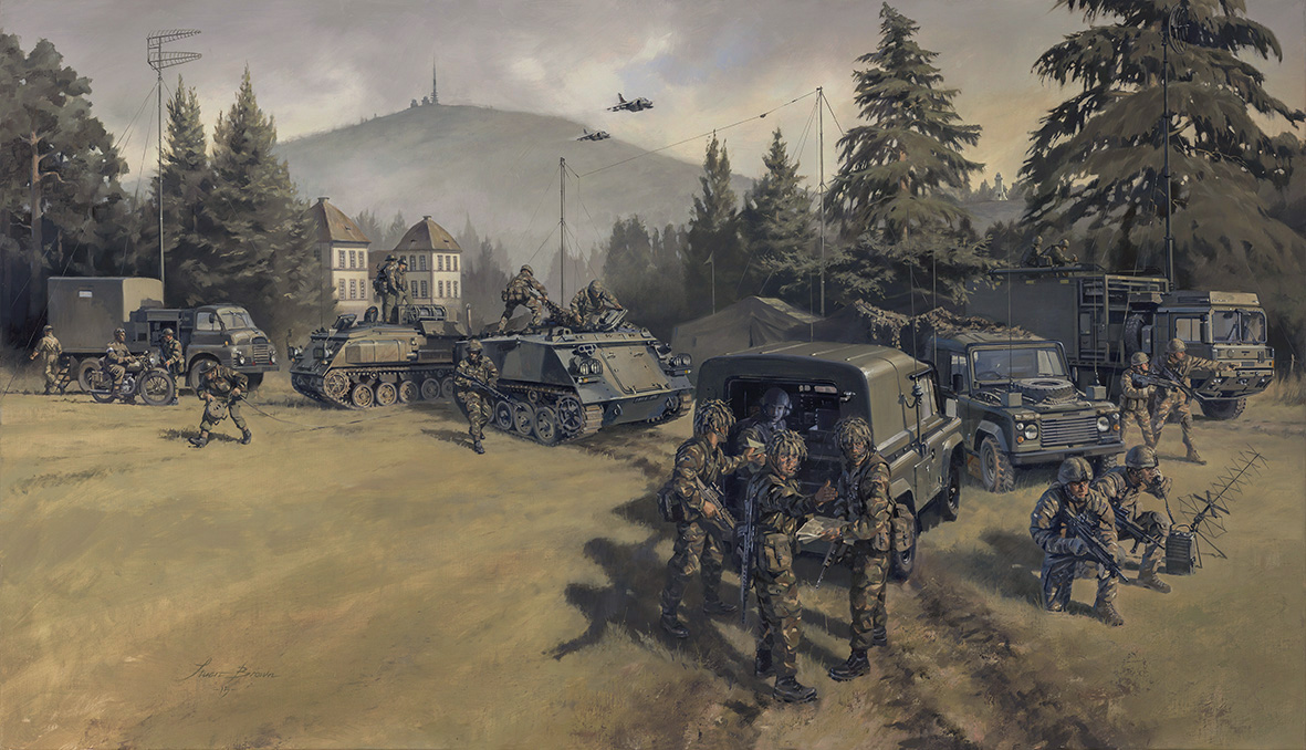 'Zeitgeist ~ Spirit Of The Times' by Military Artist Stuart Brown