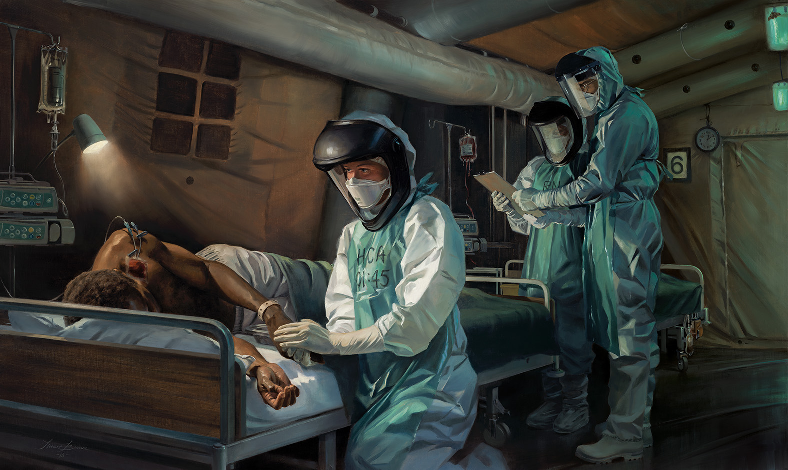 'What Matters Most' by Military Artist Stuart Brown