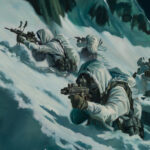 'The Originals' detail by Military Artist Stuart Brown