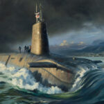 'Bomber' detail by Military Artist Stuart Brown
