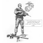Complementary print 'Modern Day Marine' with each 'Contract Front' order